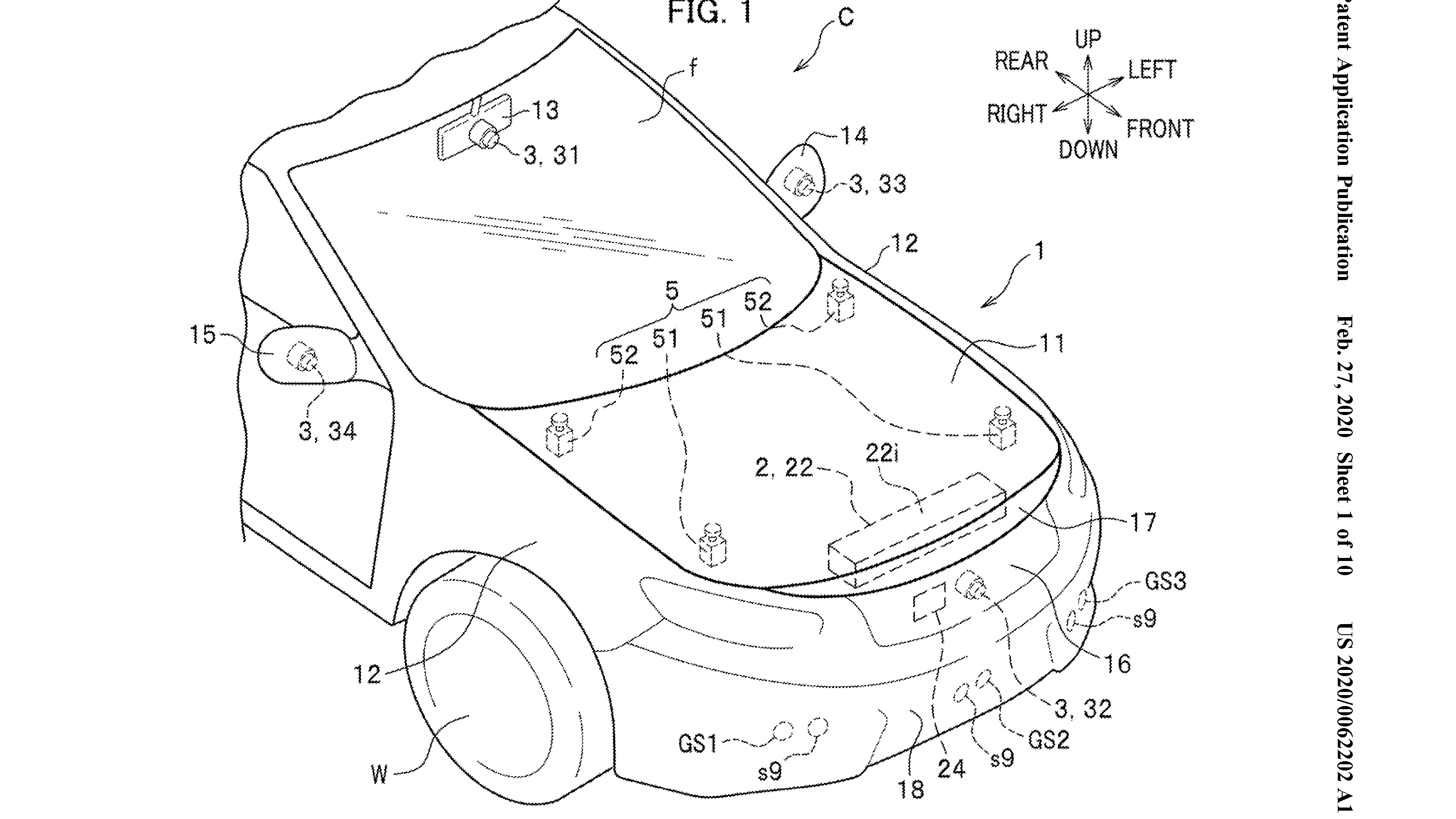 Honda external airbags